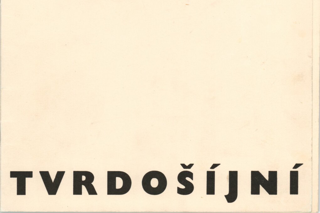 Tvrdošíjní. Čapek, Hofman, Justitz, Kremlička, Marvánek, Rykr, Špála, Zrzavý